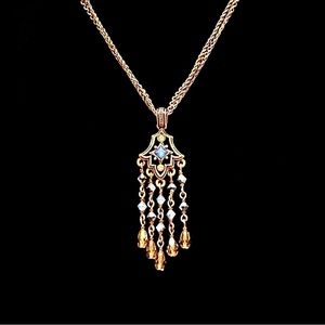 ☃️ Copper & Periwinkle 2028 Necklace